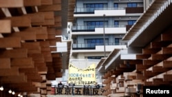 Một địa điểm trong Làng Olympic Tokyo 2020