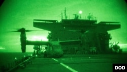 美军2018年4月2日在吉布提外海练兵(美国海军陆战队照片)