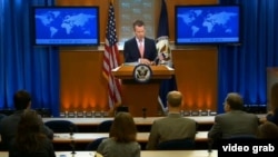 美国国务院新闻办公室主任杰夫•拉特克(美国务院网站视频截图)