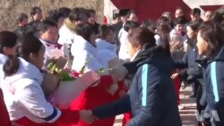 韩朝联合组建女子冰球队参加平昌冬奥会 韩朝联合组建女子冰球队参加平昌冬奥会