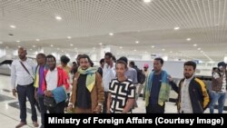 ካብ መይንማር ዝተመልሱ ኢትዮጵያውያን