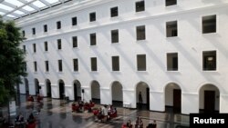 Trụ sở Tổ chức Thương mại Thế giới (WTO) tại Geneva, Thụy Sĩ (ảnh chụp ngày 12/4/2017)