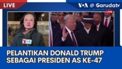 Laporan VOA untuk Garuda TV: Pelantikan Presiden Donald Trump 