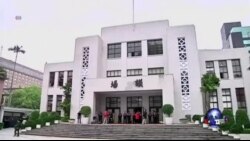 台湾抗议学生继续占领立法院 限期总统马英九回应