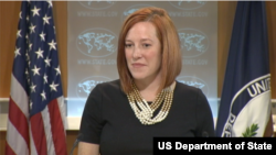 国务院发言人莎琪(照片来源:美国国务院)