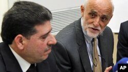 İsrailin sabiq baş naziri Ehud Olmertin məhkəməsi - Tel-Əviv, 13 may, 2014<br />
<br />
<br />
 