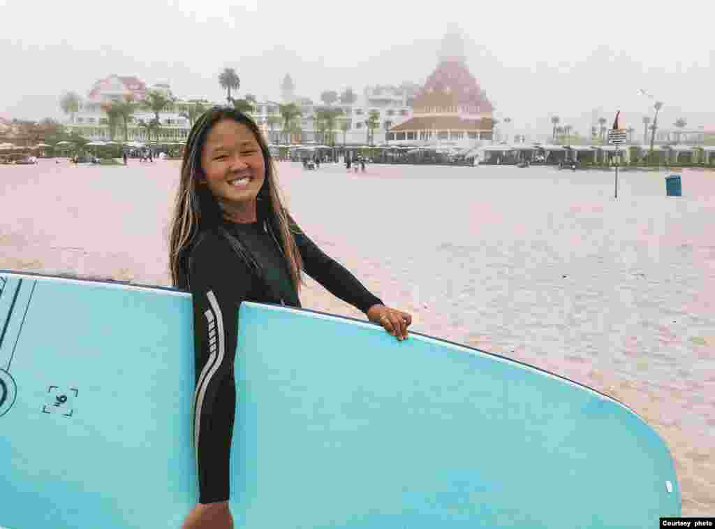 美国自由式滑雪奥运选手凯·欧文斯((照片由凯·欧文斯提供)