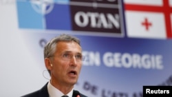 资料照:北约秘书长廷斯·斯托尔滕贝格