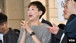 立法会议员陈淑庄(美国之音/汤惠芸)