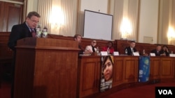 美国会萨哈罗夫奖25周年纪念活动。(美国之音杨晨拍摄)