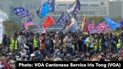 香港民主派立法会议员莫乃光批评,北京禁止三家美国传媒记者在港、澳采访,令香港社会运动的真相减少国际传媒曝光率。 (美国之音/汤惠芸)