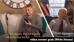 Nhà Trắng nói cuộc trò chuyện là một phần trong nỗ lực giúp ông Biden giao tiếp trực tiếp với người Mỹ trong khi ông hạn chế đi lại phần nhiều vì đại dịch.