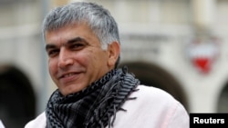 巴林知名人权活动人士纳比勒•拉杰卜(2015年2月11日)