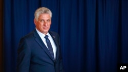 古巴国务委员会主席迪亚斯-卡内尔