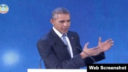 奥巴马促企业投资清洁能源(APEC TV 截频)