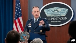 五角大楼发言人美国空军准将帕特里克·赖德将军。 (美联社2023年6月8日拍摄)