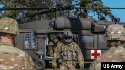 美国陆军进行战地医疗训练(美国陆军2020年3月20日)