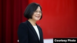 台湾总统蔡英文 (台湾总统府提供)