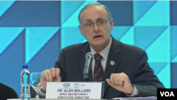 APEC秘书处执行长波拉德(美国之音黎堡拍摄)