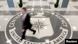 位于维吉尼亚州的美国中央情报局总部大厅。(资料照片)