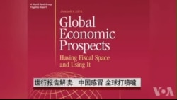 世行报告解读:中国感冒 全球打喷嚏 世行报告解读:中国感冒 全球打喷嚏