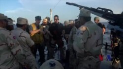 美柬海军在泰国湾联合演习 美柬海军在泰国湾联合演习