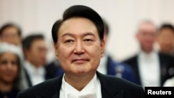 资料图:韩国总统尹锡悦 (路透社)