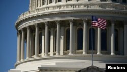 资料照片:美国国会大厦。(2021年3月8日)