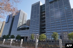 开发人工智能模型DeepSeek的中国科技公司深度求索的总部坐落在浙江省杭州市的一座办公楼里。(2025年1月28日)