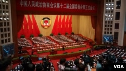 2017年3月3日下午三点,中国人民政治协商会议12届5次大会在北京人民大会堂开幕。(艾伦拍摄)